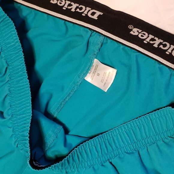 Dickies Scrub Pants with Elastic Waistband- Aqua - Picture 2 of 9